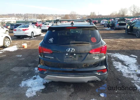 2018 Hyundai Santa Fe Sport 2.4L из США, поврежденный, VIN 5XYZUDLB5JG549009